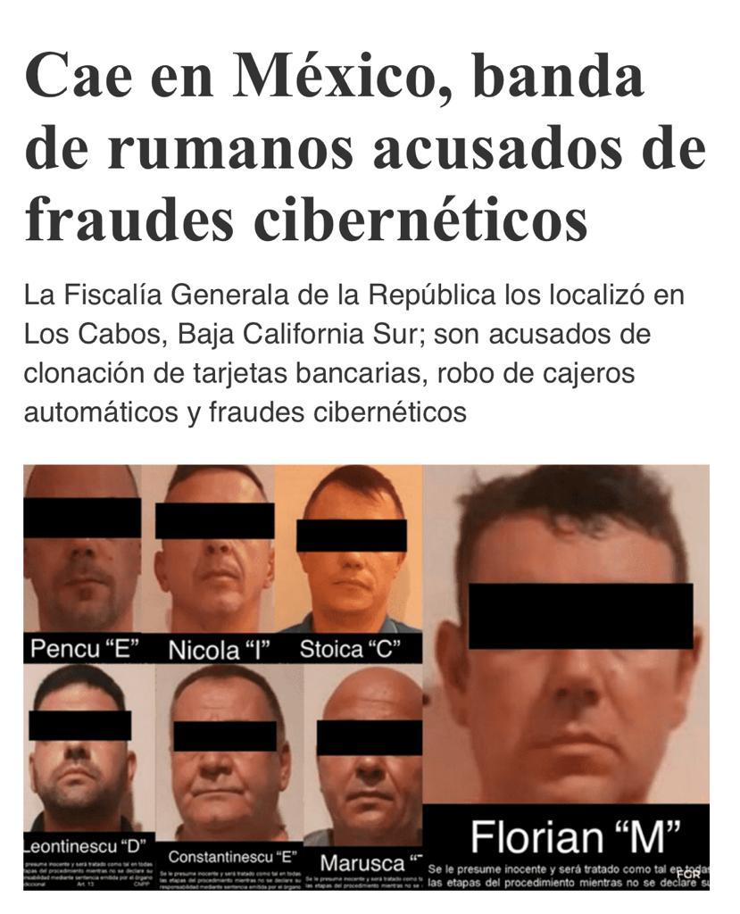 Resultado de imagen de romanos detenido en cancun