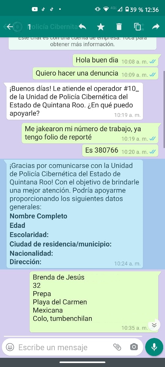 Denuncian suplantación de identidad en grupos de “WhatsApp” – Pedro Canché Noticias