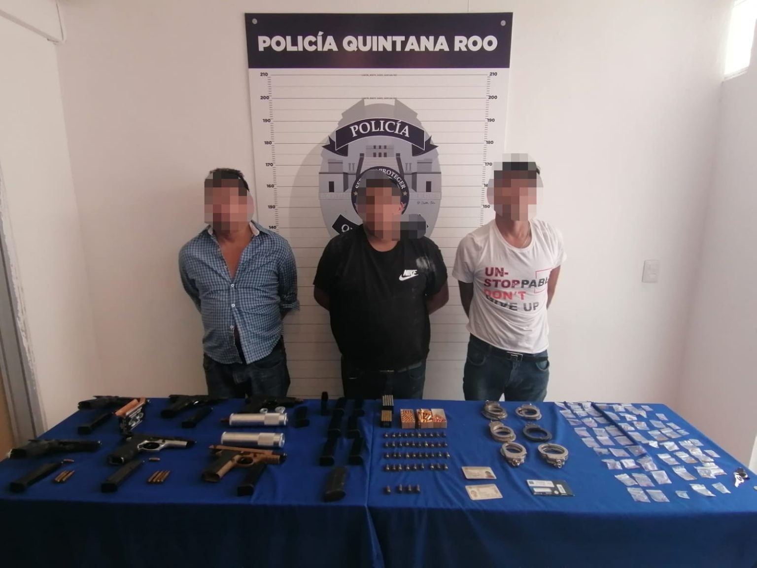 Detienen A Tres Hombres Con Seis Armas De Fuego Y Droga En Hotel De La ...